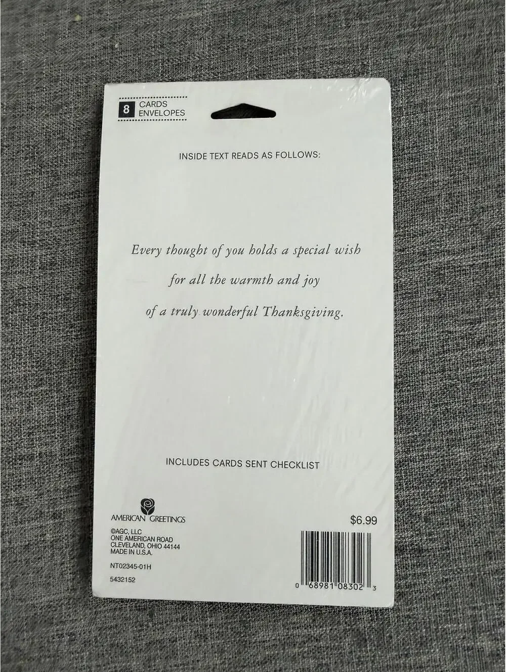 American Greetings this product